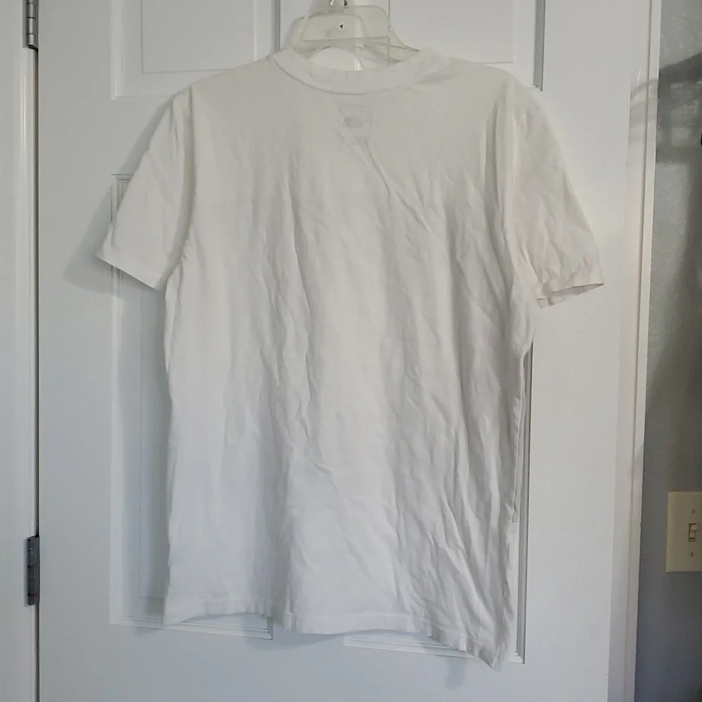 The North Face Men's Sz L White/Gray Tee